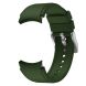 Ремінець UniCase Silicone Band для Samsung Galaxy Watch 4 Classic (46mm) / Watch 4 Classic (42mm) / Watch 4 (40mm) / Watch 4 (44mm) - Army Green