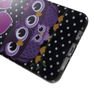 Силіконова накладка Deexe Life Style для Samsung Galaxy A3 (2016), Owl's House