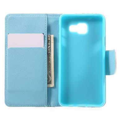 Чохол Deexe Color Wallet для Samsung Galaxy A3 2016 (A310), London City