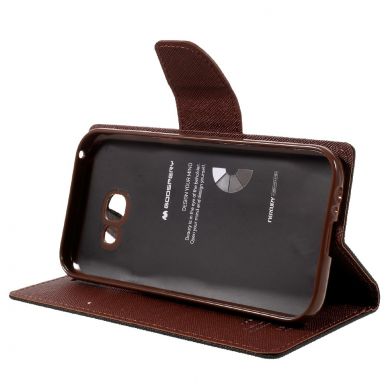Чехол-книжка MERCURY Fancy Diary для Samsung Galaxy A3 2017 (A320) - Dark Brown