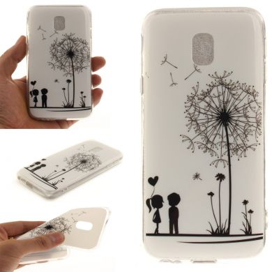 Силіконовий (TPU) чохол Deexe Life Style для Samsung Galaxy J3 2017 (J330), Dandelion & Lovers