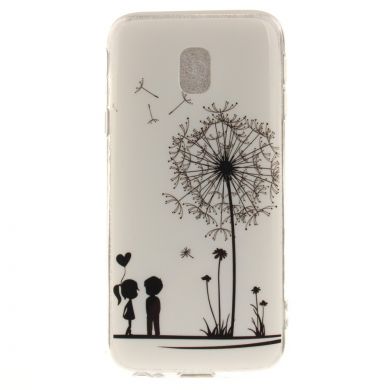 Силіконовий (TPU) чохол Deexe Life Style для Samsung Galaxy J3 2017 (J330), Dandelion & Lovers