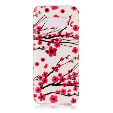 Силиконовый чехол Deexe LumiCase для Samsung Galaxy S8 Plus (G955) - Cherry Blossom