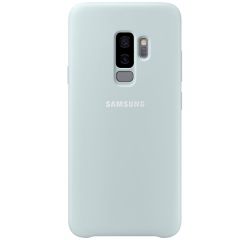 Чехол Silicone Cover для Samsung Galaxy S9+ (G965) EF-PG965TLEGRU - Light Blue