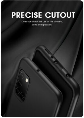 Силиконовый чехол X-LEVEL Matte для Samsung Galaxy A31 (A315) - Wine Red