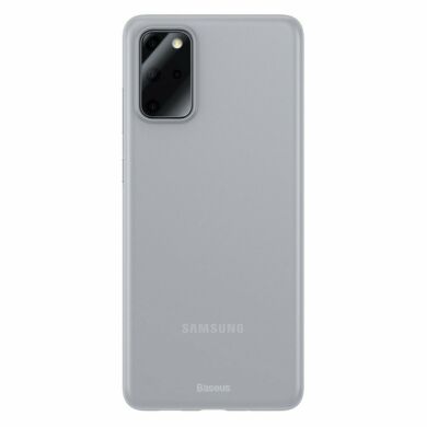 Силиконовый (TPU) чехол BASEUS Ultra Thin Matte для Samsung Galaxy S20 Plus (G985) - White