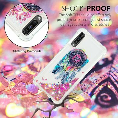 Силіконовий (TPU) чохол Deexe Fashion Glitter для Samsung Galaxy A50 (A505) / A30s (A307) / A50s (A507) - Colorful Dream Catcher