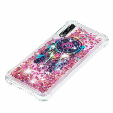 Силиконовый (TPU) чехол Deexe Fashion Glitter для Samsung Galaxy A50 (A505) / A30s (A307) / A50s (A507) - Colorful Dream Catcher