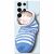 Силиконовый (TPU) чехол Deexe Life Style для Samsung Galaxy S23 Ultra (S918) - Socks and Cat