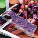 Силиконовый (TPU) чехол Deexe Liquid Glitter для Samsung Galaxy A22 (A225) / M22 (M225) - Dark Purple Hearts. Фото 5 из 7