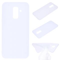 Силіконовий (TPU) чохол Deexe Matte Case для Samsung Galaxy A6+ 2018 (A605) - White