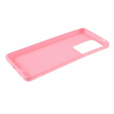 Силіконовий (TPU) чохол Deexe Matte Case для Samsung Galaxy S20 Ultra (G988) - Pink