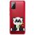 Силіконовий (TPU) чохол Deexe Pretty Glossy для Samsung Galaxy A02s (A025) - Panda and Bamboo