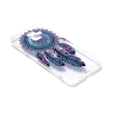 Силіконовий (TPU) чохол Deexe Pretty Glossy для Samsung Galaxy A6 2018 (A600) - Dream Catcher