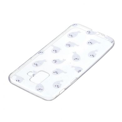 Силіконовий (TPU) чохол Deexe Pretty Glossy для Samsung Galaxy A6 2018 (A600), Cute Seal