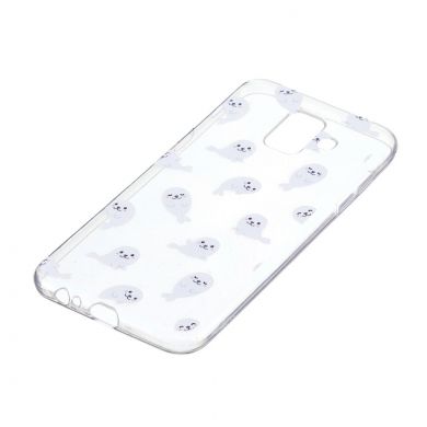 Силіконовий (TPU) чохол Deexe Pretty Glossy для Samsung Galaxy A6 2018 (A600), Cute Seal
