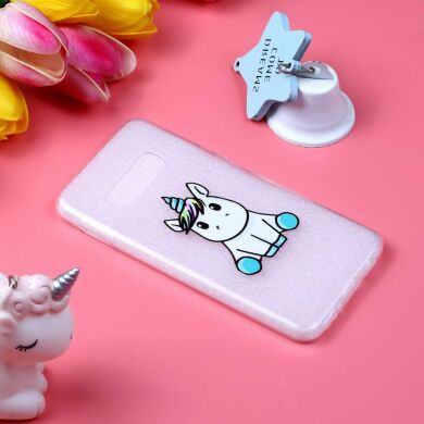 Силіконовий (TPU) чохол Deexe Pretty Glossy для Samsung Galaxy S10e (G970) - Cute Unicorn