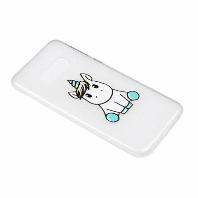 Силіконовий (TPU) чохол Deexe Pretty Glossy для Samsung Galaxy S10e (G970) - Cute Unicorn