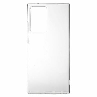 Силіконовий (TPU) чохол Deexe UltraThin для Samsung Galaxy Note 20 Plus / Note 20 Ultra - Transparent