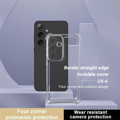 Силиконовый (TPU) чехол IMAK UX-4 Series для Samsung Galaxy S24 (S921) - Transparent