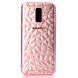 Силиконовый (TPU) чехол UniCase 3D Diamond Grain для Samsung Galaxy A6+ 2018 (A605) - Pink. Фото 2 из 11