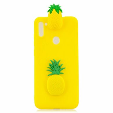 Силіконовий (TPU) чохол UniCase 3D Pattern для Samsung Galaxy A11 (A115) - Pineapple