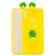 Силіконовий (TPU) чохол UniCase 3D Pattern для Samsung Galaxy A11 (A115) - Pineapple