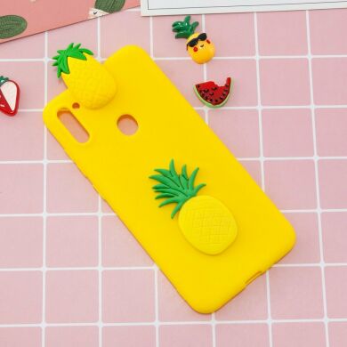 Силіконовий (TPU) чохол UniCase 3D Pattern для Samsung Galaxy A11 (A115) - Pineapple