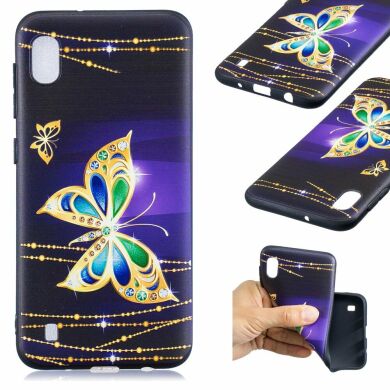 Силіконовий (TPU) чохол UniCase Color Style для Samsung Galaxy A10 (A105) - Colorized Butterfly