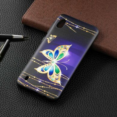 Силиконовый (TPU) чехол UniCase Color Style для Samsung Galaxy A10 (A105) - Colorized Butterfly