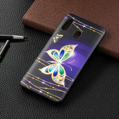 Силиконовый (TPU) чехол UniCase Color Style для Samsung Galaxy A50 (A505) / A30s (A307) / A50s (A507) - Diamante Butterfly