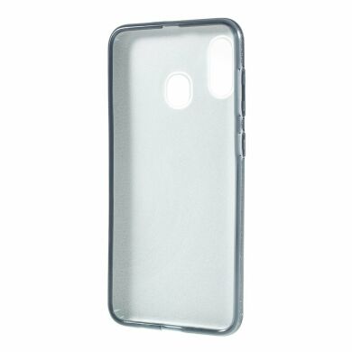 Силіконовий (TPU) чохол UniCase Glitter Cover для Samsung Galaxy A30 (A305) - Black