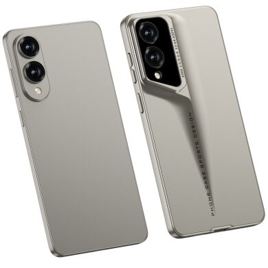 Захисний чохол GKK Hinge Shield (FP) для Samsung Galaxy S25 Edge (S937) - Grey