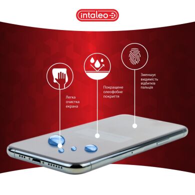 Захисне скло Intaleo Full Glue для Samsung Galaxy S24 FE (S721) - Black