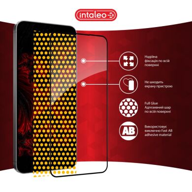 Захисне скло Intaleo Full Glue для Samsung Galaxy S24 FE (S721) - Black
