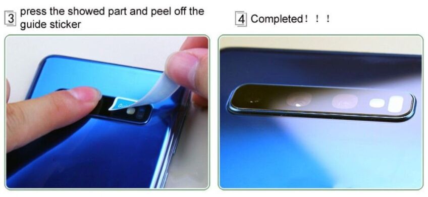Защитное стекло на камеру IMAK Black Glass Lens для Samsung Galaxy Fold 5 - Black