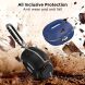Защитный чехол AHASTYLE WG128 для Samsung Galaxy Buds Live / Buds Pro / Buds 2 / Buds 2 Pro / Buds FE - Black. Фото 2 из 8