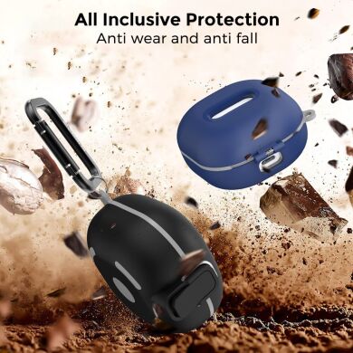Защитный чехол AHASTYLE WG128 для Samsung Galaxy Buds Live / Buds Pro / Buds 2 / Buds 2 Pro / Buds FE - Black