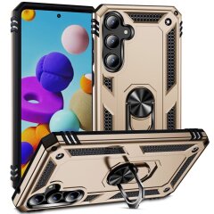 Защитный чехол Deexe Armor Case для Samsung Galaxy A35 (A356) - Gold