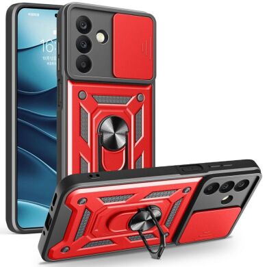 Защитный чехол Deexe Armor Shield для Samsung Galaxy A26 (A266) - Red