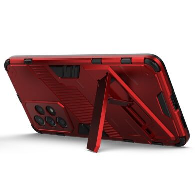 Защитный чехол Deexe Bibercas для Samsung Galaxy A53 (A536) - Red