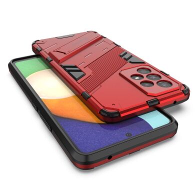 Защитный чехол Deexe Bibercas для Samsung Galaxy A53 (A536) - Red