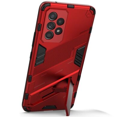 Защитный чехол Deexe Bibercas для Samsung Galaxy A53 (A536) - Red