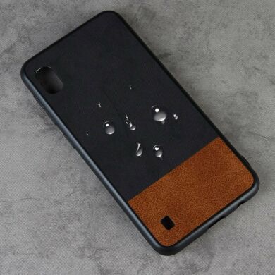 Захисний чохол Deexe Elegant Series для Samsung Galaxy A10 (A105) - Black