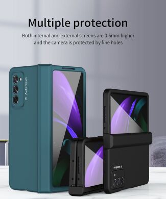 Защитный чехол Deexe Full Protection для Samsung Galaxy Fold 2 - Transparent