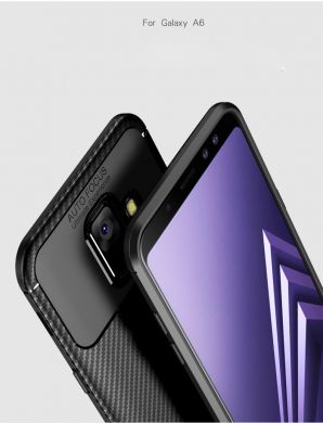Защитный чехол Deexe Fusion для Samsung Galaxy A6 2018 (A600) - Blue