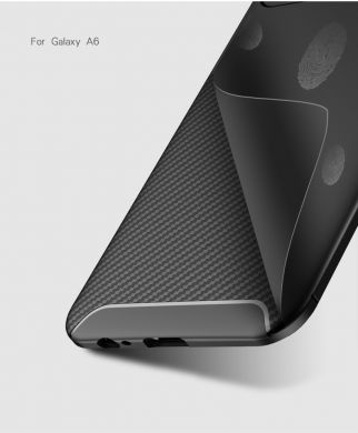 Защитный чехол Deexe Fusion для Samsung Galaxy A6 2018 (A600) - Blue