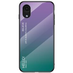 Захисний чохол Deexe Gradient Color для Samsung Galaxy A03 Core (A032) - Purple