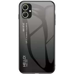 Захисний чохол Deexe Gradient Color для Samsung Galaxy A05 (A055) - Black / Grey