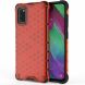 Захисний чохол Deexe Honeycomb Series для Samsung Galaxy A41 (A415) - Red